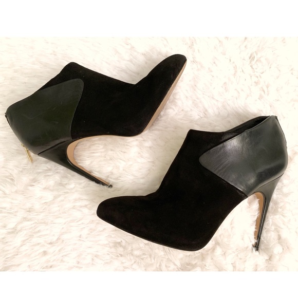 Sam Edelman Shoes - Sam Edelman leather and Suede high heel booties